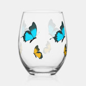 Edelstahlglas Weinglas Ohne Stiel (Rechts)