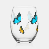 Edelstahlglas Weinglas Ohne Stiel (Links)