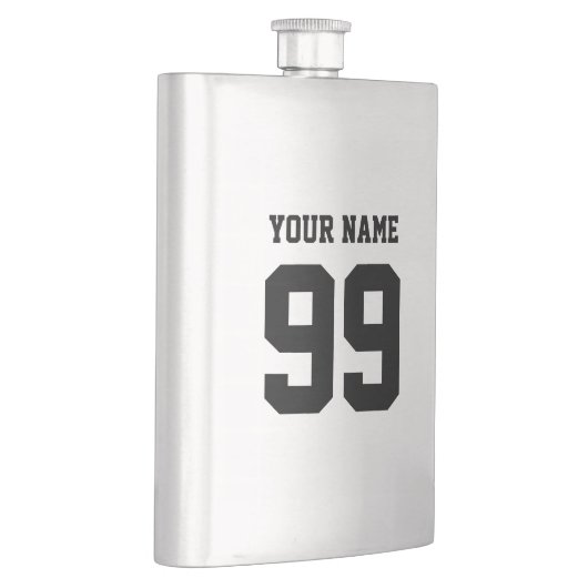 Edelstahlkolben Flachmann (Rechts)