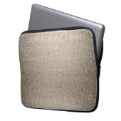 Edelstahlmetall Laptopschutzhülle (Vorderseite Links)