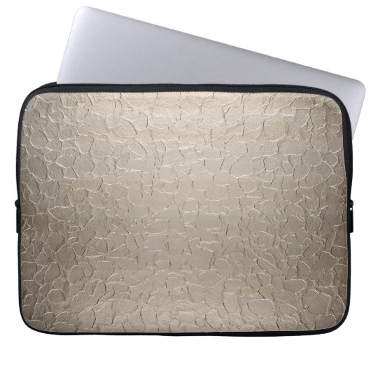 Edelstahlmetall Laptopschutzhülle (Vorderseite)