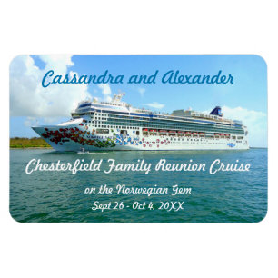 Edelstein auf der Raum-Küste Stateroom Magnet