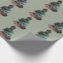 Edelstein-Buddha-Packpapier
