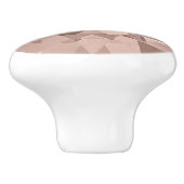 Edelstein-Design Keramikknauf (Seitenansicht)