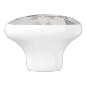 Edelstein-Design Keramikknauf (Seitenansicht)