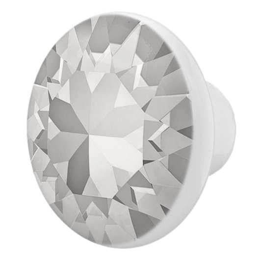 Edelstein-Design Keramikknauf (Rechts)