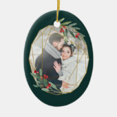 Edelstein | FOTO Keramik Ornament (Vorne)