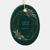 Edelstein | FOTO Keramik Ornament (Hinten)