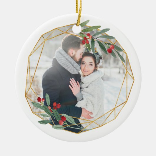 Edelstein | FOTO Keramik Ornament (Vorne)