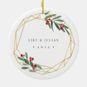 Edelstein | FOTO Keramik Ornament (Hinten)