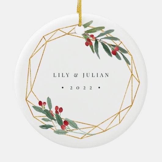 Edelstein | FOTO Keramik Ornament (Hinten)