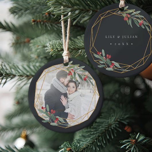 Edelstein | FOTO Keramik Ornament