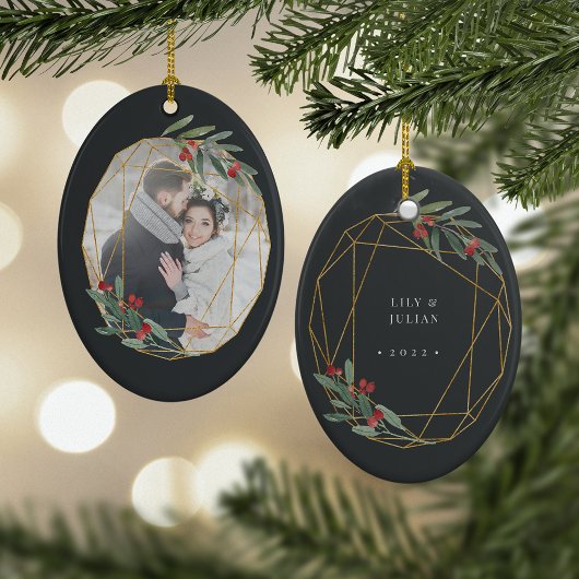 Edelstein | FOTO Keramik Ornament