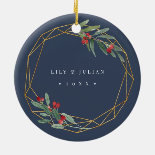 Edelstein | FOTO Keramik Ornament (Hinten)