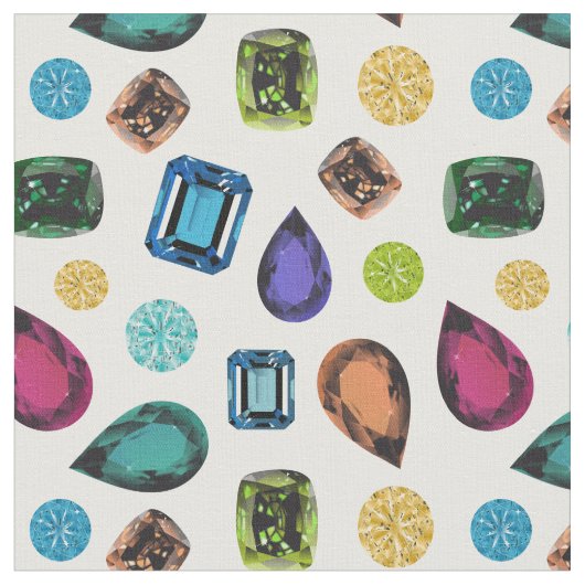 Edelstein-Gewebe Stoff (Nahaufnahme)