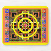 Edelstein-Grundrad-Mausunterlage Mousepad (Vorne)