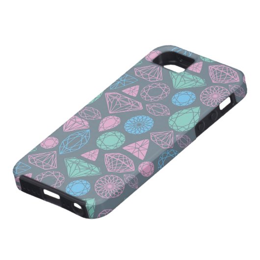 Edelstein-Ikonen-Muster Case-Mate iPhone Hülle (unten)