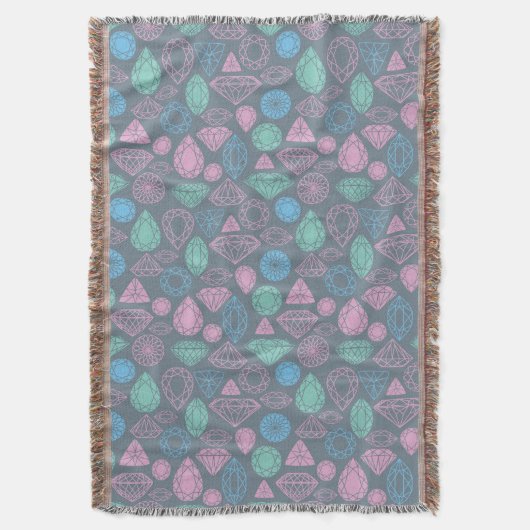 Edelstein-Ikonen-Muster Decke (Vorderseite Vertikal)