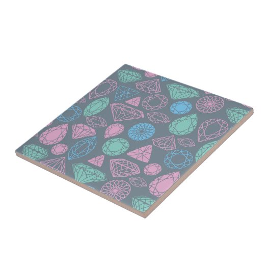 Edelstein-Ikonen-Muster Fliese (Seite)