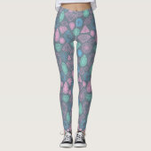 Edelstein-Ikonen-Muster Leggings (Vorderseite)