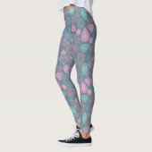 Edelstein-Ikonen-Muster Leggings (Links)