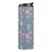 Edelstein-Ikonen-Muster Thermosbecher (Nach links gedreht)