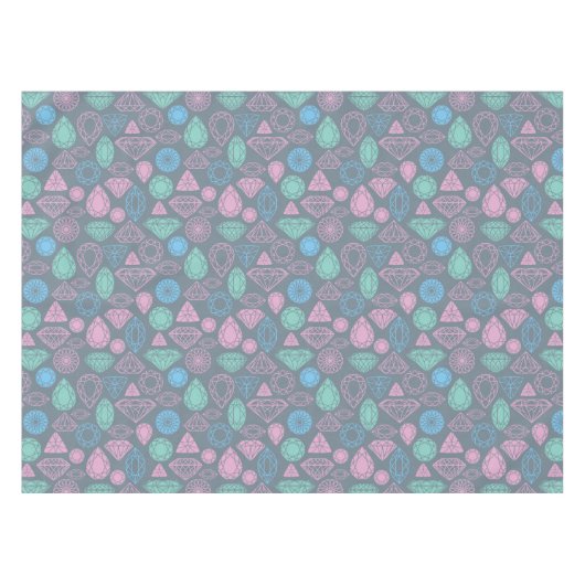 Edelstein-Ikonen-Muster Tischdecke (Vorderseite (Horizontal))