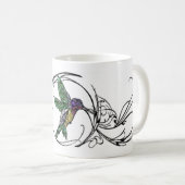 Edelstein-Kolibri Kaffeetasse (VorderseiteRechts)