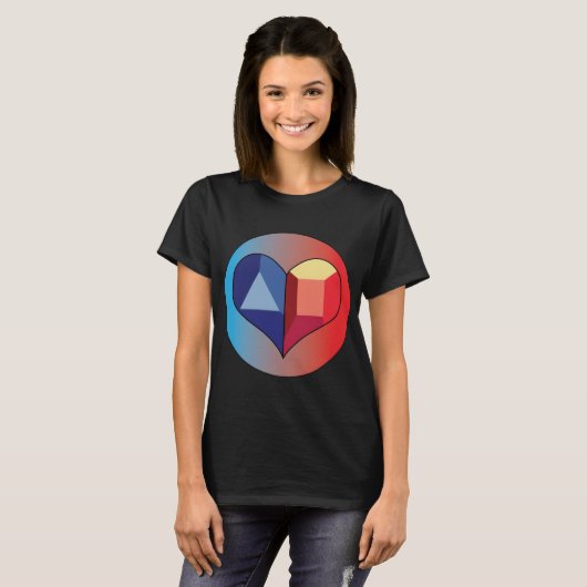 Edelstein-Liebe T-Shirt (Vorne ganz)
