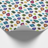 Edelstein-Packpapier Geschenkpapier (Ecke)