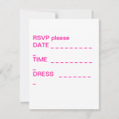 Edelstein-Party Einladung (Rückseite)