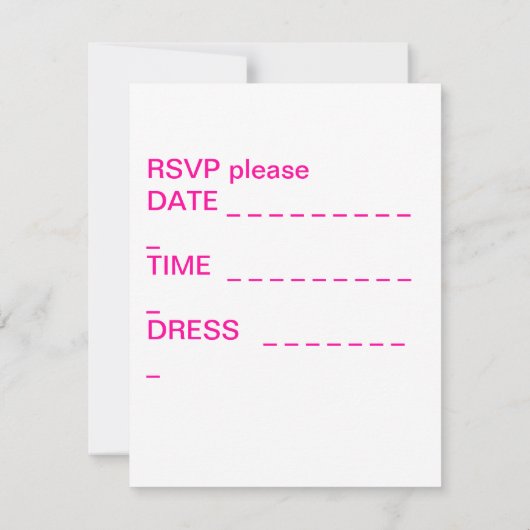 Edelstein-Party Einladung (Rückseite)