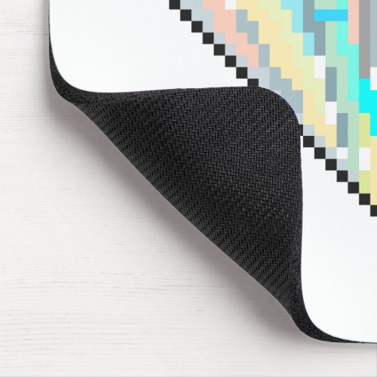 Edelstein Pixel Art Mousepad (Ecke)
