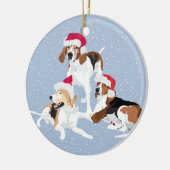 Edelstein-Sawyer-und-Henry-Feiertag Keramik Ornament (Links)