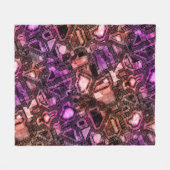 Edelstein-Schaltkreise - Astro-Flare : Fleecedecke (Vorderseite (Horizontal))