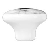 Edelstein-Stein-Muster-, grauer/grauer Marmor u. Keramikknauf (Seitenansicht)