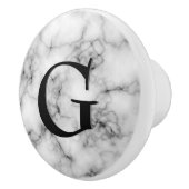 Edelstein-Stein-Muster-, grauer/grauer Marmor u. Keramikknauf (Rechts)