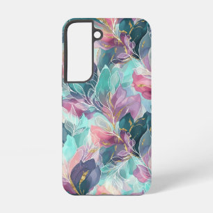 Edelstein-Ton-Blumen Samsung Galaxy Hülle