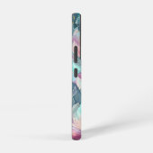 Edelstein-Ton-Blumen Samsung Galaxy Hülle (Rechte Seite)
