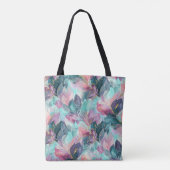 Edelstein-Ton-Blumen Tasche (Rückseite)
