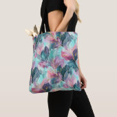 Edelstein-Ton-Blumen Tasche (Von Nahem)