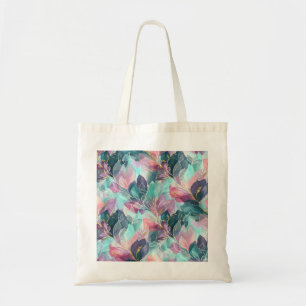 Edelstein-Ton-Blumenmuster Tragetasche