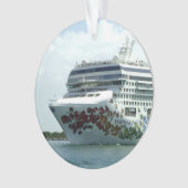 Edelstein verzierter Bogen Ornament (Vorderseite)