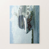 Edelstein verzierter Bogen Puzzle (Vertikal)