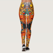 Edelsteincollage Leggings (Rückseite)