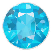 Edelsteindesign Keramikknauf (Vorderseite)