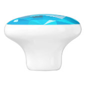 Edelsteindesign Keramikknauf (Seitenansicht)