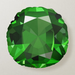 Edelsteindesign Rundes Kissen