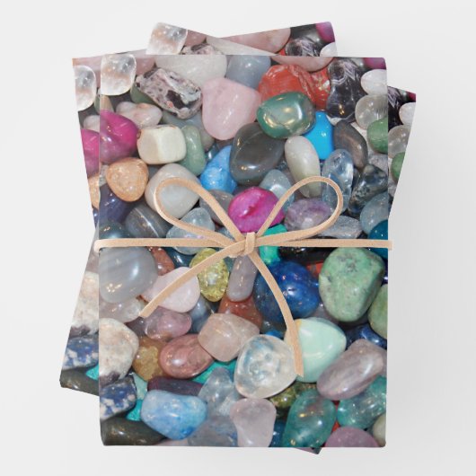 Edelsteine 1 geschenkpapier set (Beispiel)