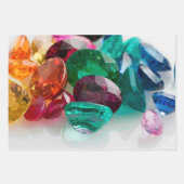 Edelsteine 3 geschenkpapier set (Vorderseite)